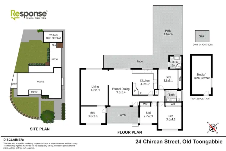 Floorplan of Homely house listing, 24 Chircan Street, Old Toongabbie NSW 2146