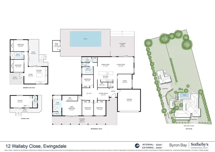 Floorplan of Homely house listing, 12 Wallaby Close, Ewingsdale NSW 2481