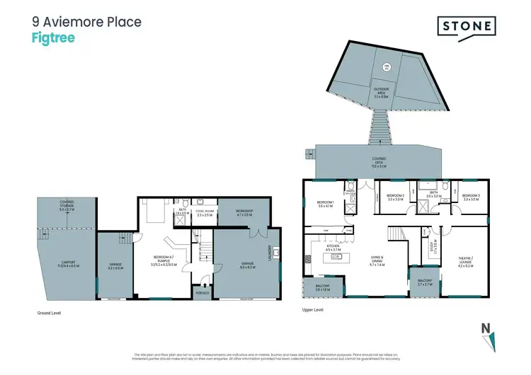 Floorplan of Homely house listing, 9 Aviemore Place, Figtree NSW 2525