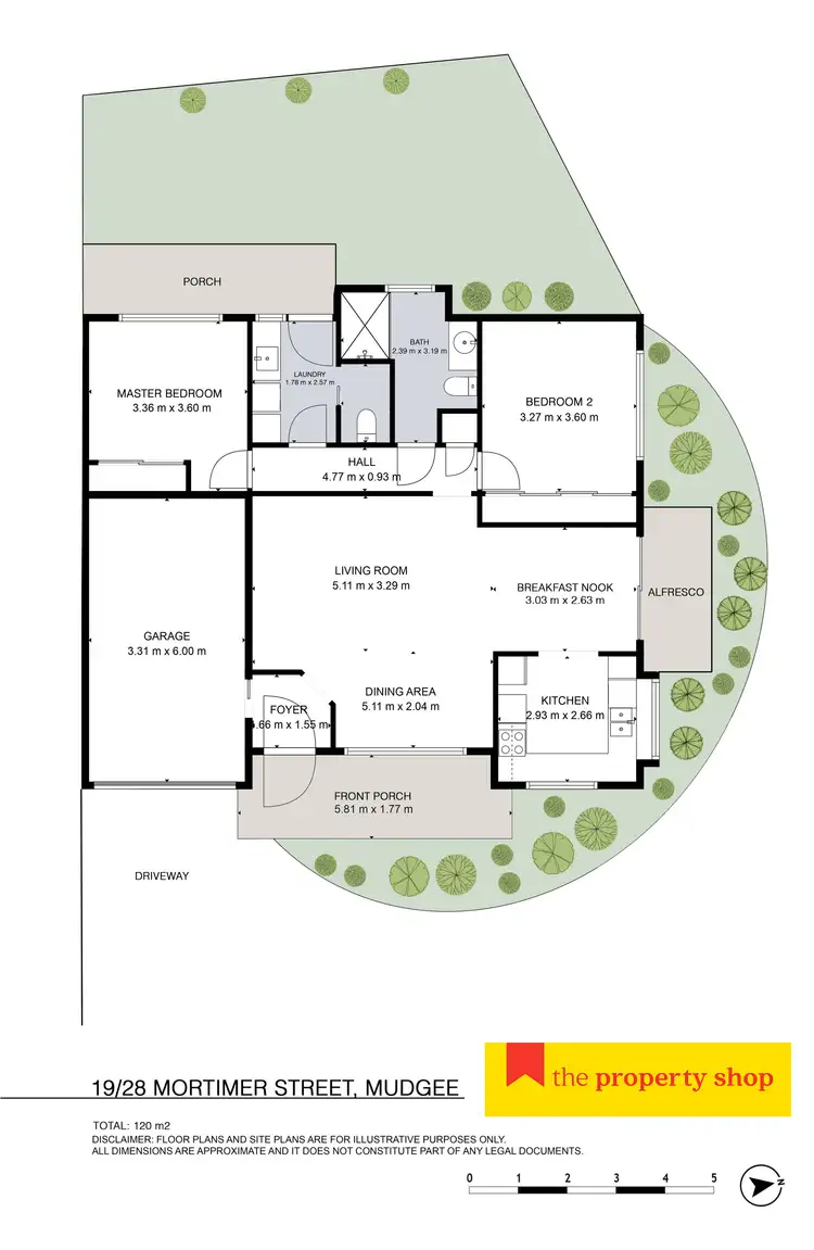 Floorplan of Homely villa listing, 19/28 Mortimer Street, Mudgee NSW 2850