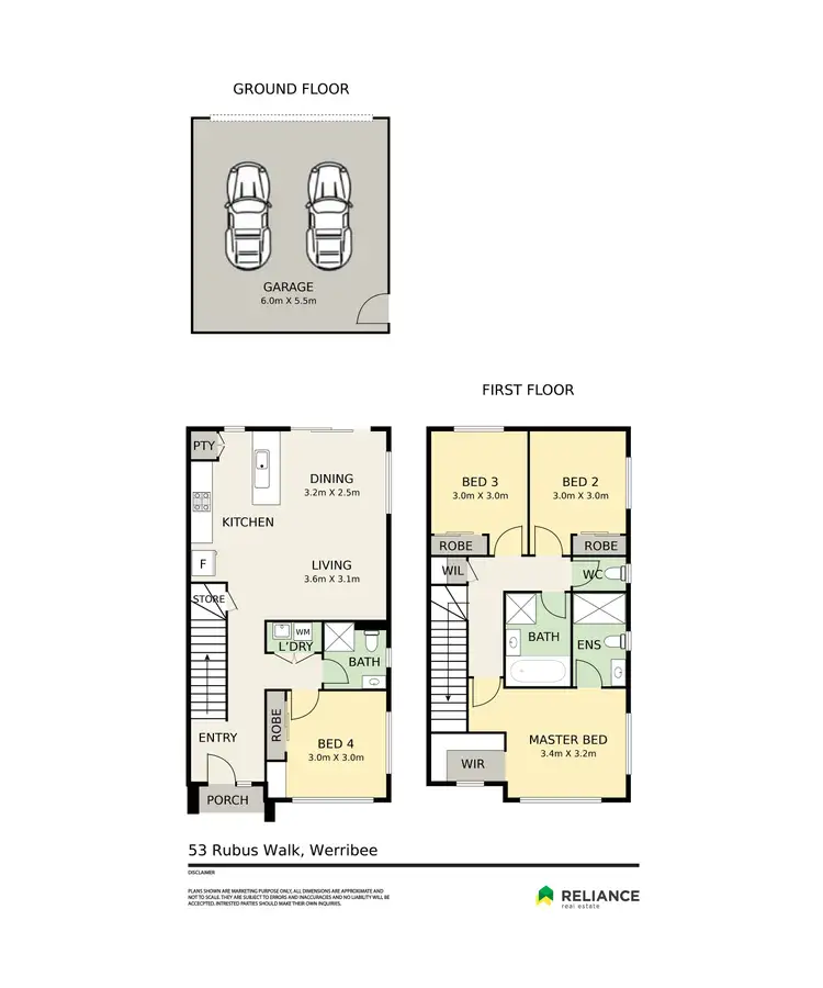 Floorplan of Homely house listing, 53 Rubus Walk, Werribee VIC 3030