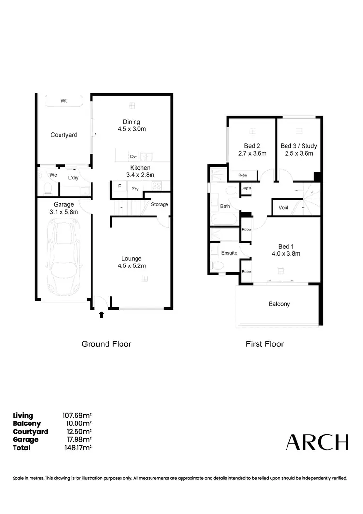 Floorplan of Homely house listing, 15B David Street, Christies Beach SA 5165