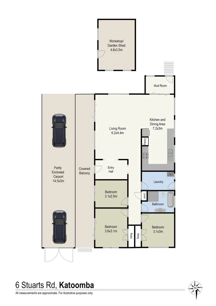 Floorplan of Homely house listing, 6 Stuarts Road, Katoomba NSW 2780