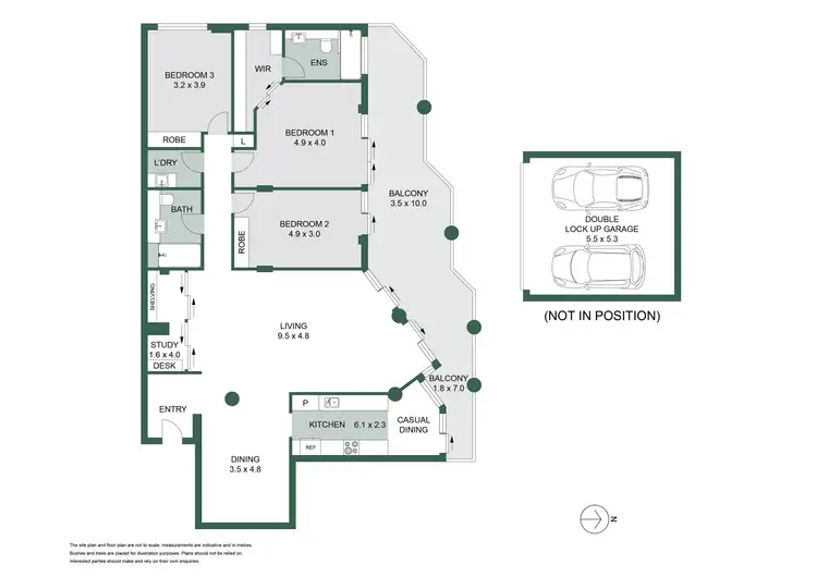 Floorplan of Homely apartment listing, 9/2A Cambridge Street, Cammeray NSW 2062