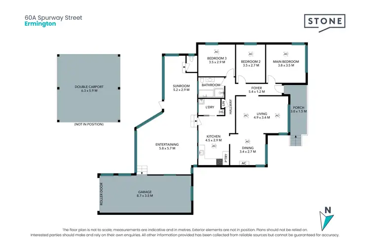 Floorplan of Homely house listing, 60A Spurway Street, Ermington NSW 2115