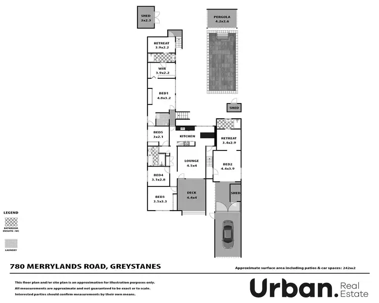 Floorplan of Homely house listing, 780 Merrylands Road, Greystanes NSW 2145