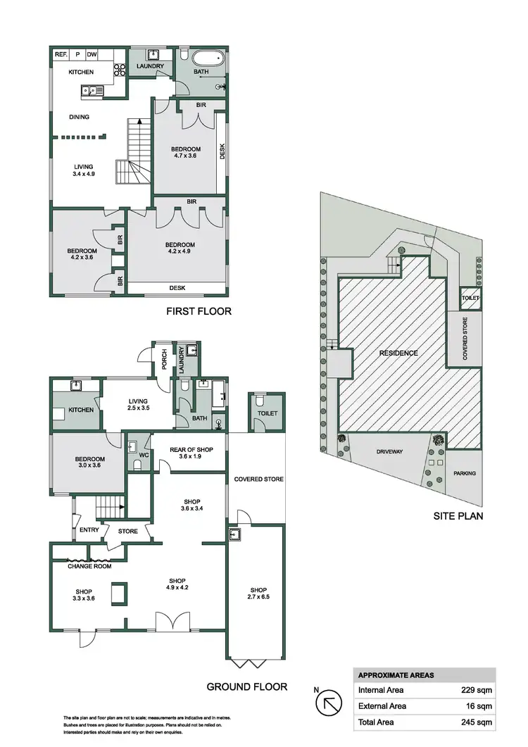 Floorplan of Homely house listing, 5 Rosebud Parade, Rosebud VIC 3939