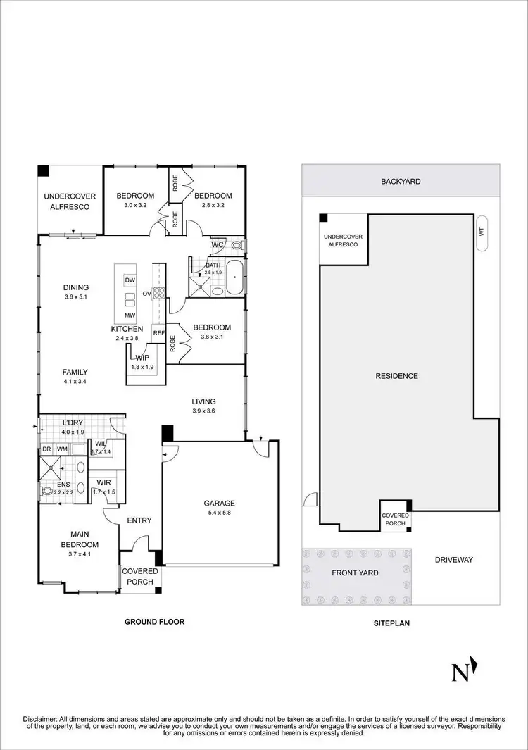Floorplan of Homely house listing, 4 Crichton Road, Thornhill Park VIC 3335