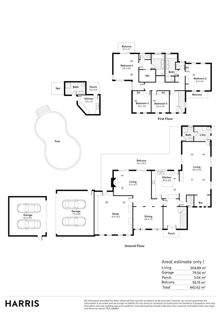Floorplan of Homely house listing, 21 Birksgate Drive, Urrbrae SA 5064
