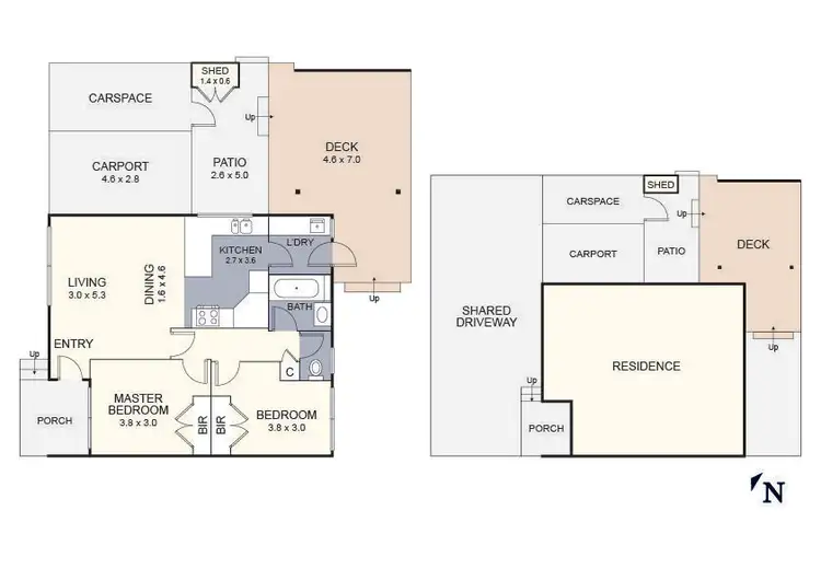 Floorplan of Homely unit listing, 2/52 Browns Road, Montrose VIC 3765