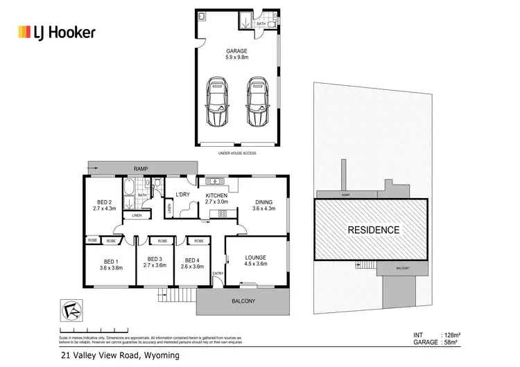 Floorplan of Homely house listing, 21 Valley View Road, Wyoming NSW 2250