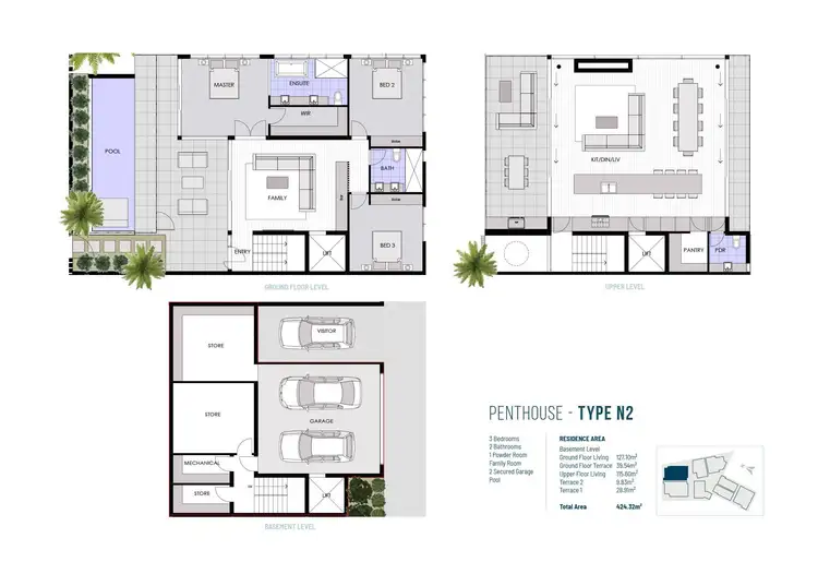 Floorplan of Homely apartment listing, 2/10 Natasha Avenue, Noosa Heads QLD 4567