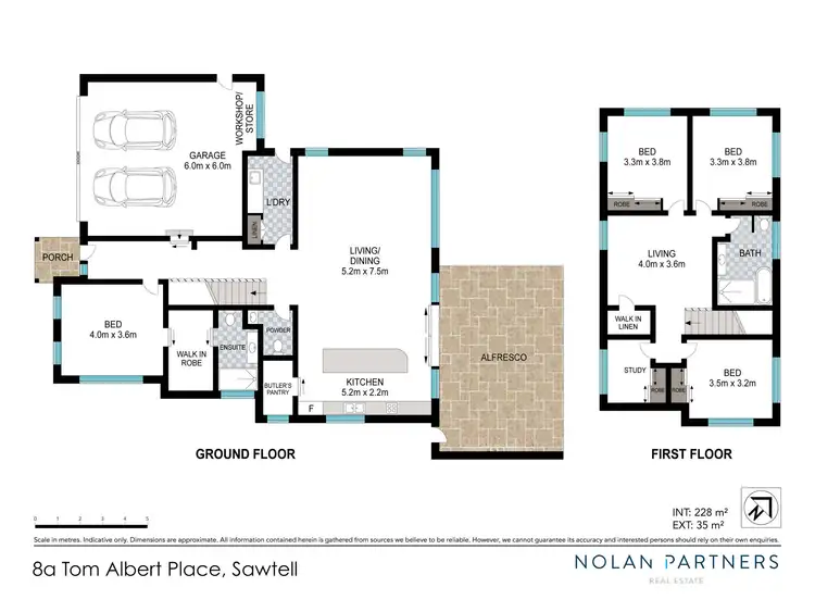 Floorplan of Homely house listing, 8A Tom Albert Place, Sawtell NSW 2452