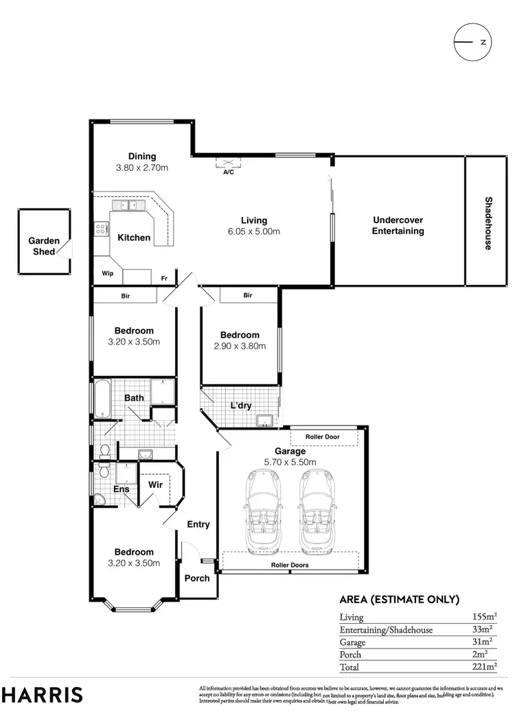Floorplan of Homely house listing, 4 Dune Court, Normanville SA 5204