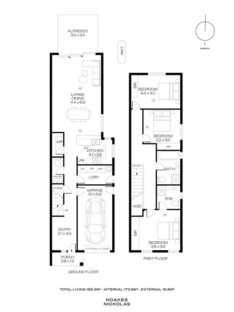 Floorplan of Homely house listing, 54B Jervois Street, South Plympton SA 5038