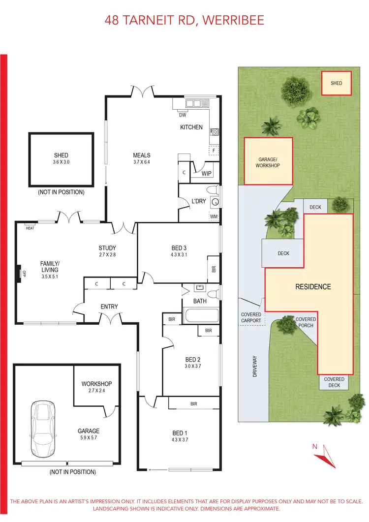 Floorplan of Homely house listing, 48 Tarneit Road, Werribee VIC 3030