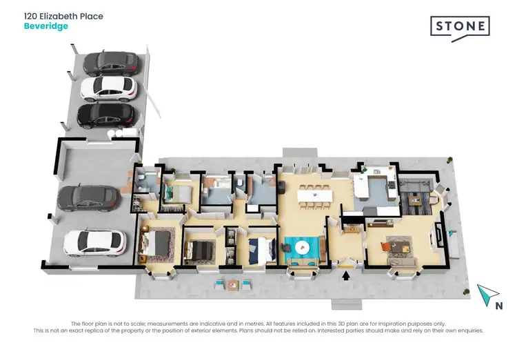 Floorplan of Homely house listing, 120 Elizabeth Place, Beveridge VIC 3753
