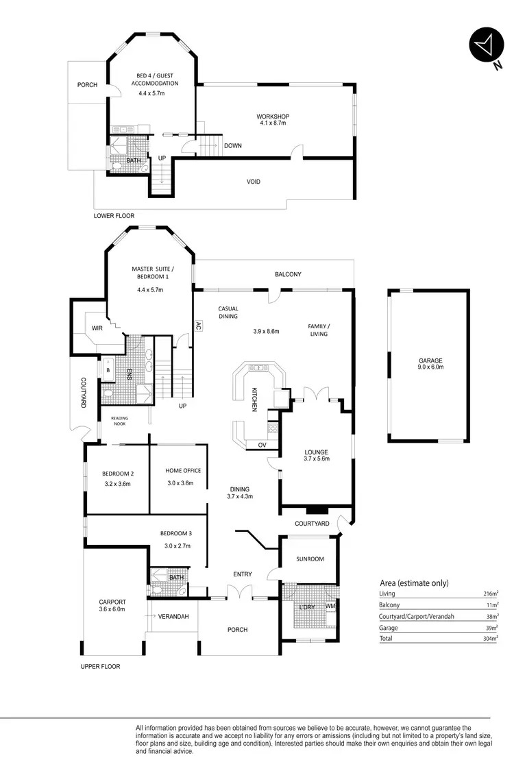 Floorplan of Homely house listing, 6 Cherington Road, Mccracken SA 5211