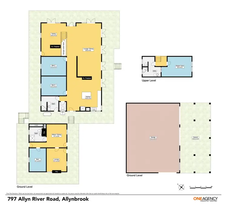 Floorplan of Homely rural property listing, 797 Allyn River Road, East Gresford NSW 2311