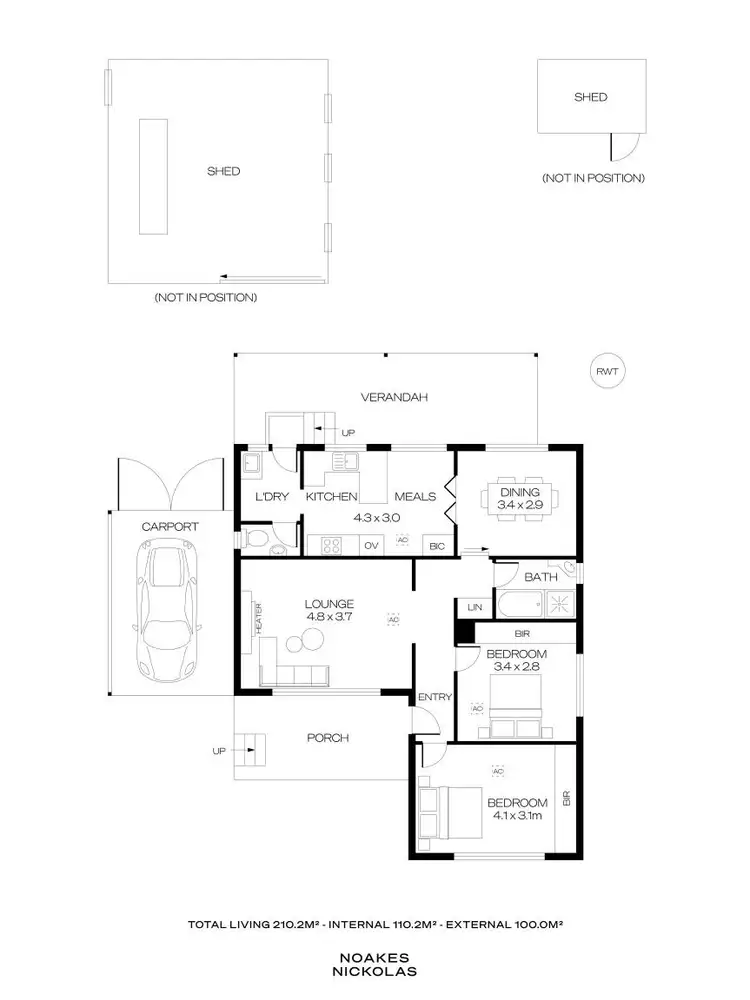 Floorplan of Homely house listing, 21 Marsha Drive, Banksia Park SA 5091