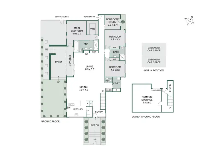 Floorplan of Homely apartment listing, 1/7 Kara Grove, Aspendale VIC 3195