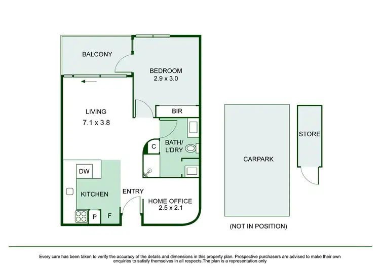 Floorplan of Homely apartment listing, 40/174 Peel Street, Prahran VIC 3181
