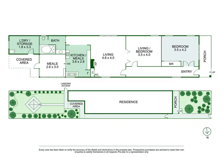 Floorplan of Homely house listing, 37 Highbury Grove, Prahran VIC 3181