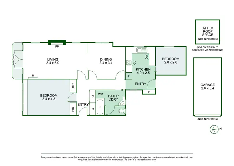 Floorplan of Homely apartment listing, 5/18 Ellesmere Road, Prahran VIC 3181
