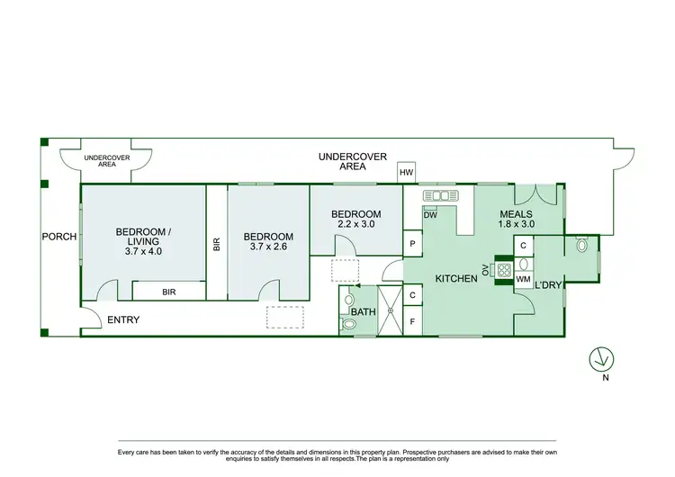 Floorplan of Homely house listing, 125 Bendigo Street, Prahran VIC 3181