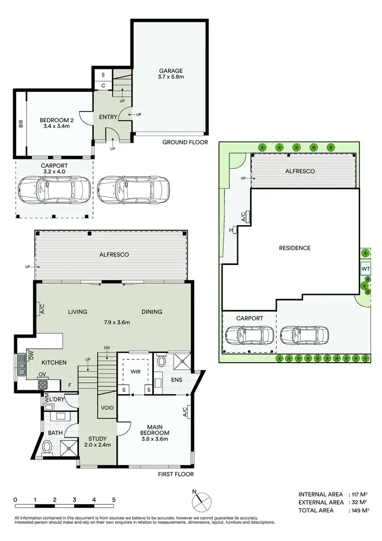 Floorplan of Homely townhouse listing, 3/35 Clay Drive, Doncaster VIC 3108