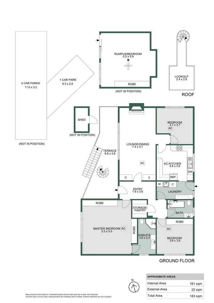 Floorplan of Homely house listing, 4 Howard Court, Glen Osmond SA 5064