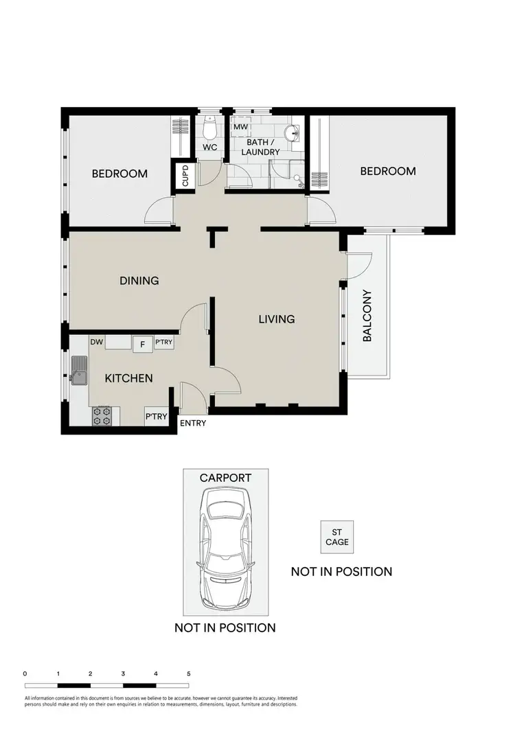 Floorplan of Homely apartment listing, 6/360 Glen Eira Road, Elsternwick VIC 3185