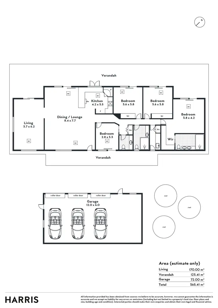 Floorplan of Homely house listing, 52 Hadrian Gully Road, Bradbury SA 5153