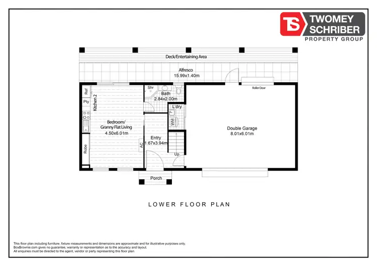 Floorplan of Homely house listing, 33 Gallery Drive, Mount Sheridan QLD 4868