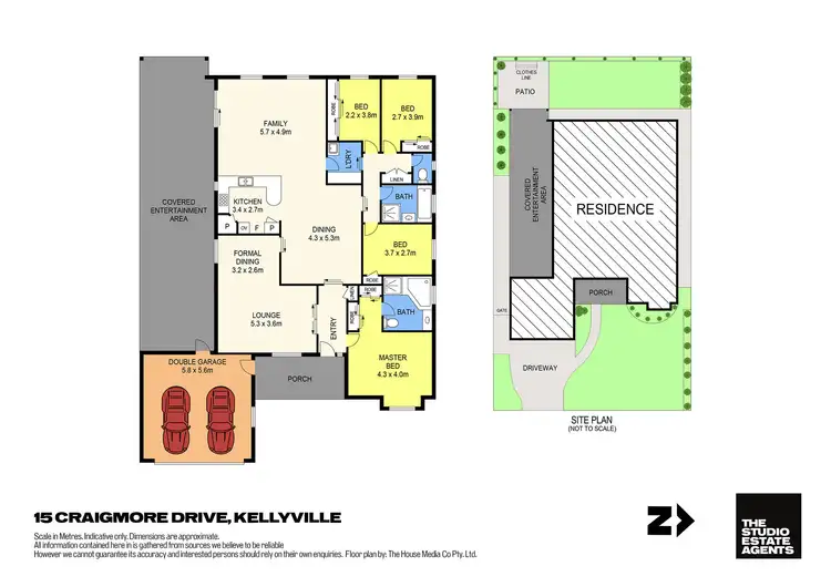 Floorplan of Homely house listing, 15 Craigmore Drive, Kellyville NSW 2155