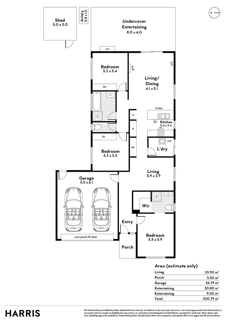 Floorplan of Homely house listing, 7 Gonis Circuit, Evanston Gardens SA 5116