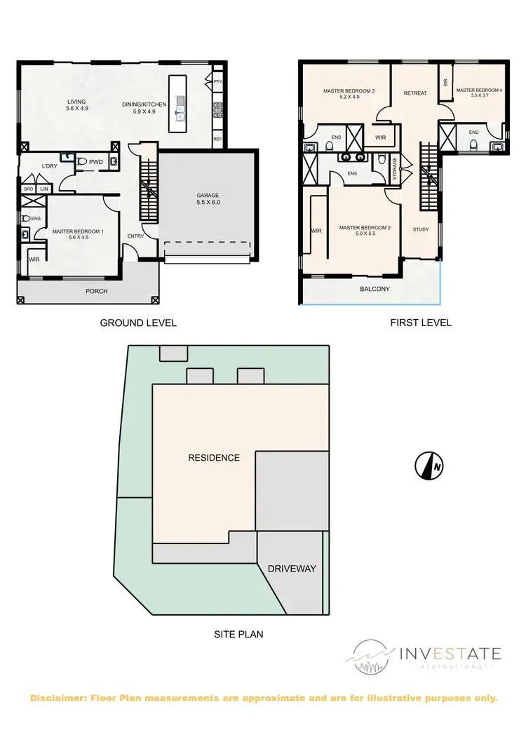Floorplan of Homely house listing, 36 Otterham Way, Werribee VIC 3030