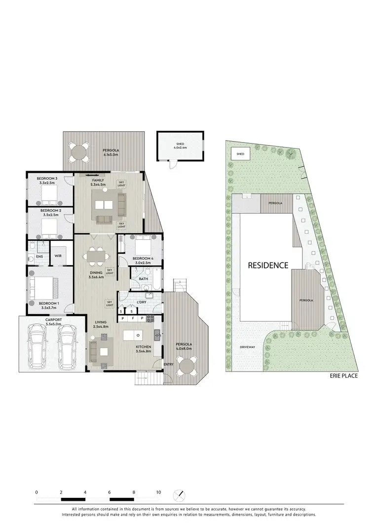 Floorplan of Homely house listing, 5 Erie Place, Seven Hills NSW 2147