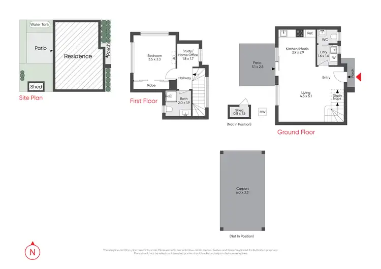 Floorplan of Homely townhouse listing, 6/3 Barry Street, Reservoir VIC 3073