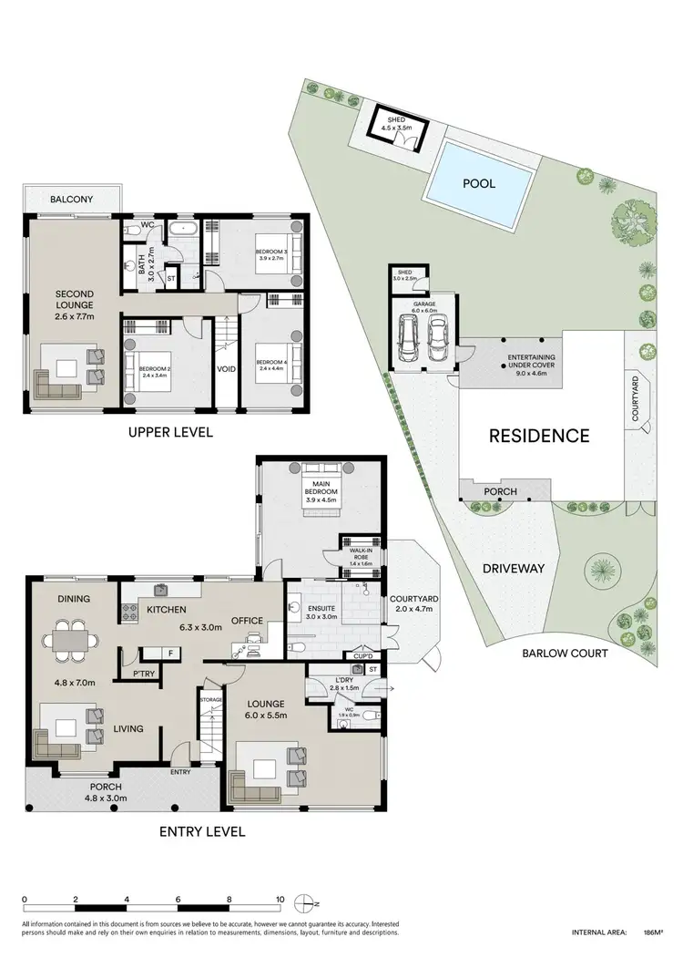 Floorplan of Homely house listing, 8 Barlow Court, Mudgee NSW 2850
