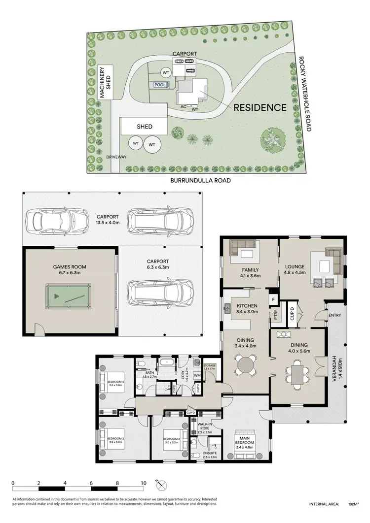 Floorplan of Homely rural property listing, 371 Burrundulla Road, Mudgee NSW 2850