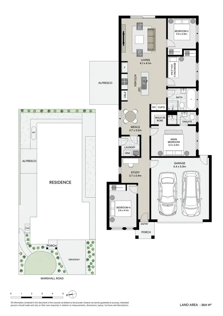 Floorplan of Homely house listing, 15 Marshall Road, Lucas VIC 3350