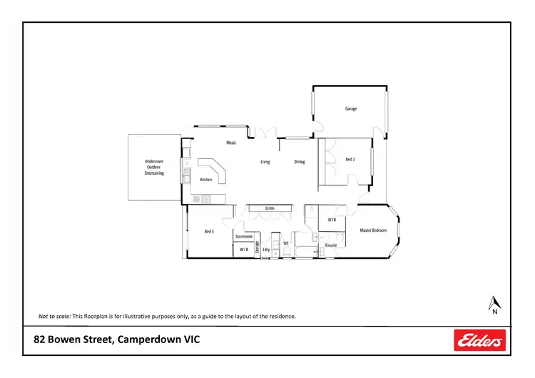 Floorplan of Homely house listing, 82 Bowen Street, Camperdown VIC 3260