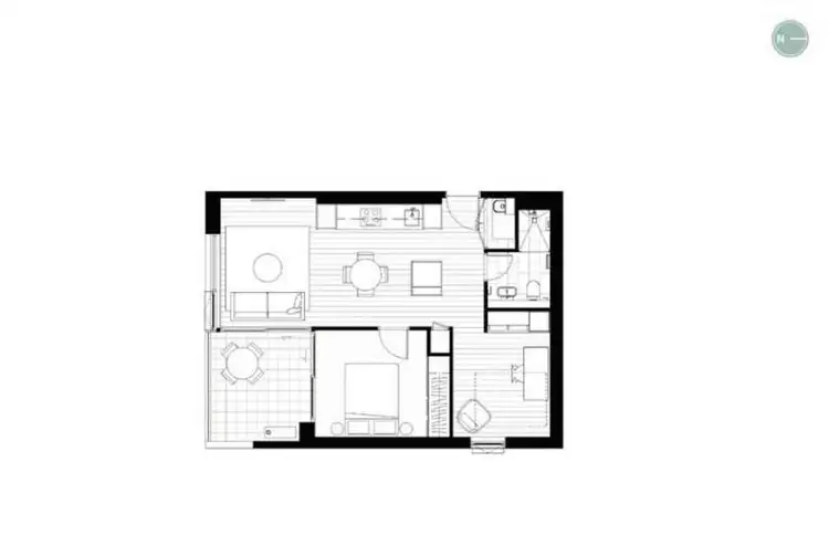 Floorplan of Homely apartment listing, 1603/137 Herring Road, Macquarie Park NSW 2113