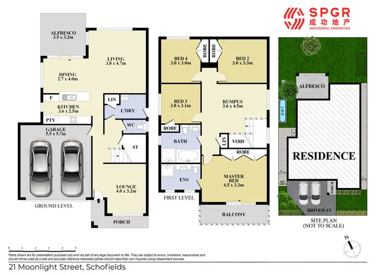 Floorplan of Homely house listing, 21 Moonlight Street, Schofields NSW 2762
