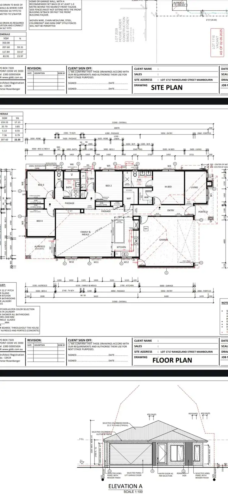 Floorplan of Homely house listing, 5 Rangeland Street, Mambourin VIC 3024