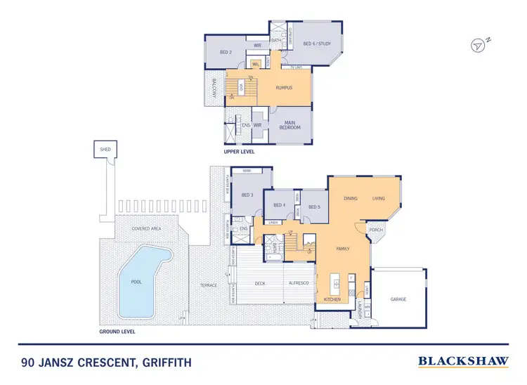 Floorplan of Homely house listing, 90 Jansz Crescent, Griffith ACT 2603