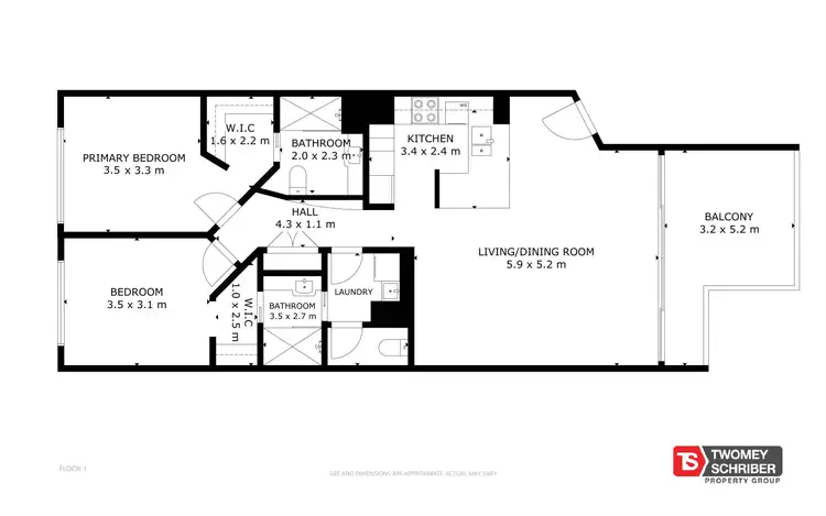 Floorplan of Homely unit listing, 37/65-75 Vasey Esplanade, Trinity Beach QLD 4879