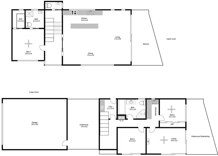 Floorplan of Homely house listing, 3 North Esplanade, Point Boston SA 5607