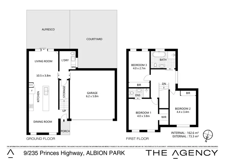 Floorplan of Homely townhouse listing, 9/235 Princes Highway, Albion Park Rail NSW 2527